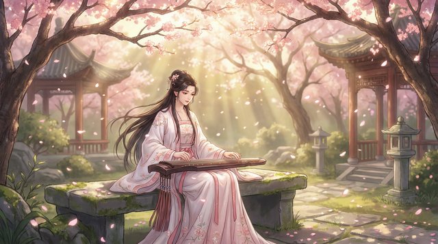 兄妹乱伦美食视频：古韵琴声